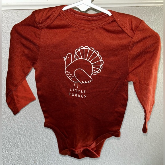 Fall/Thanksgiving baby girl outfit *SOLD* - Picture 4 of 6